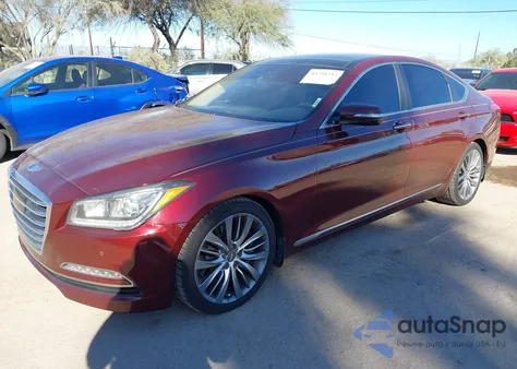 2015 Hyundai Genesis 5.0 z USA, uszkodzony, nr VIN KMHGN4JF6FU068004